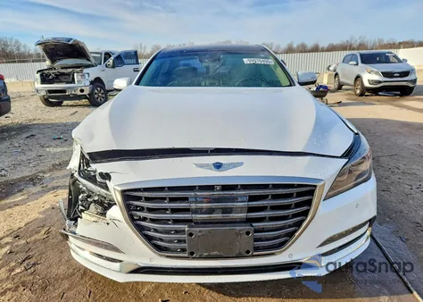 2019 Genesis G80 Base z USA, uszkodzony, nr VIN KMTFN4JE8KU305403